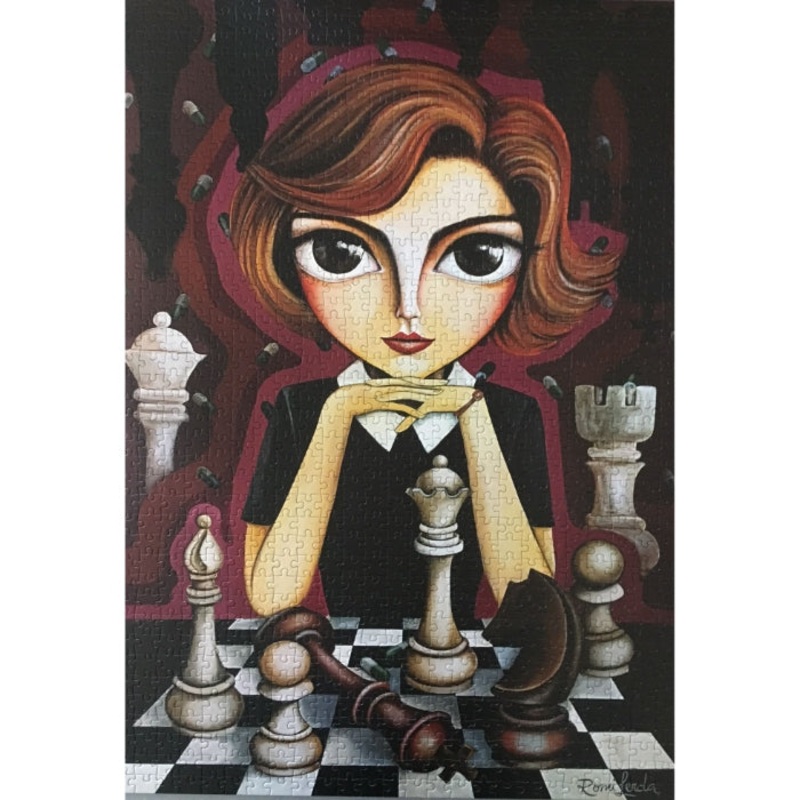 1000pc The Queen’s Gambit Romi Lerda Special Edition Jigsaw Puzzle