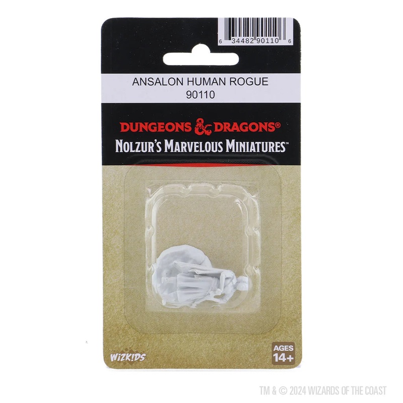 D&D Nolzur’s Marvelous Miniatures: Ansalon Human Rogue