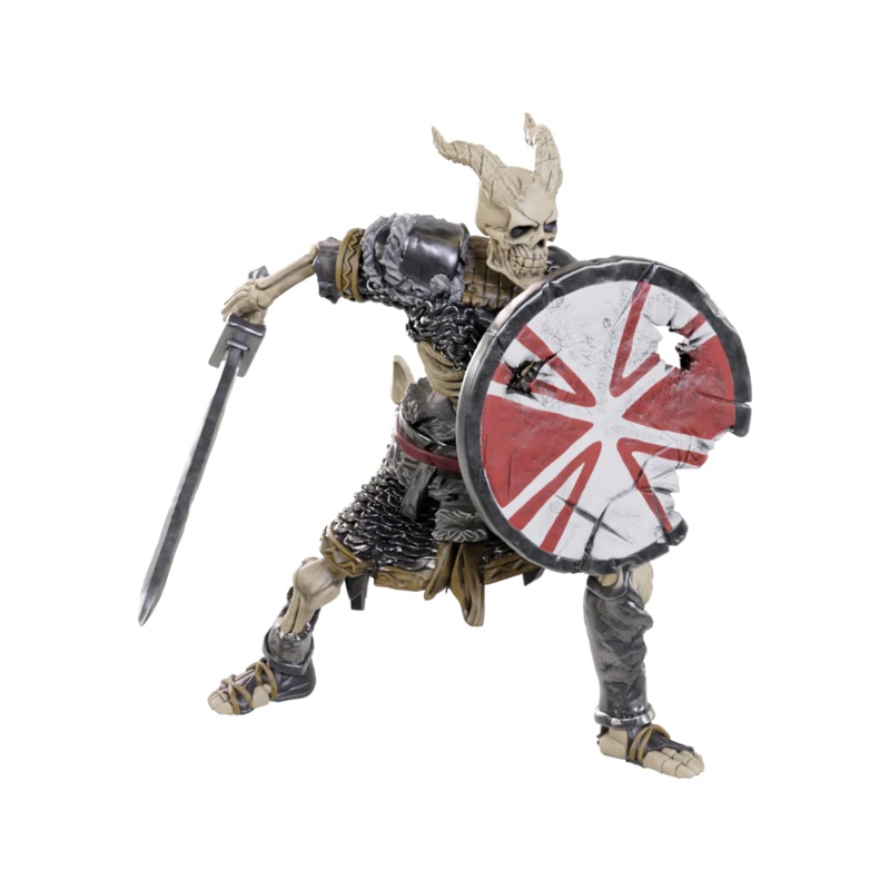 D&D Nolzur’s Marvelous Miniatures: Tiefling Skeleton