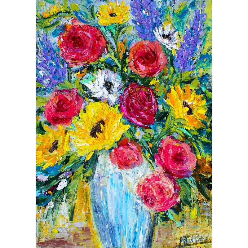 1000pc Forever Blooms Jigsaw Puzzle