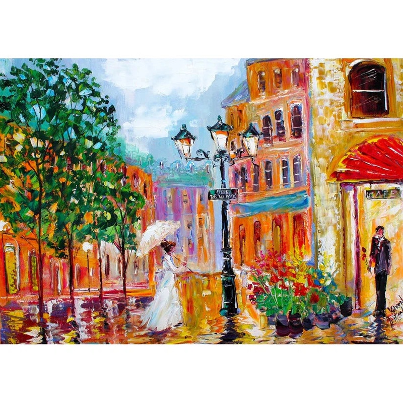 1000pc Paris Romance Jigsaw Puzzle