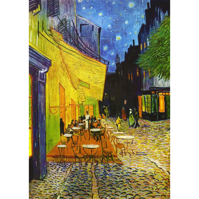 1000pc Vincent Van Gogh: Cafe Terrace at Night Jigsaw Puzzle