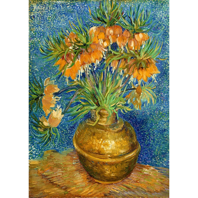 1000pc Vincent Van Gogh: Fritillaries in a Copper Vase Jigsaw Puzzle