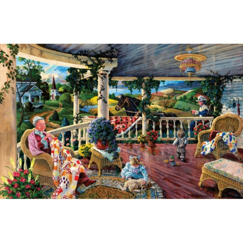 1000pc Afternoon With Grandma Puzzle