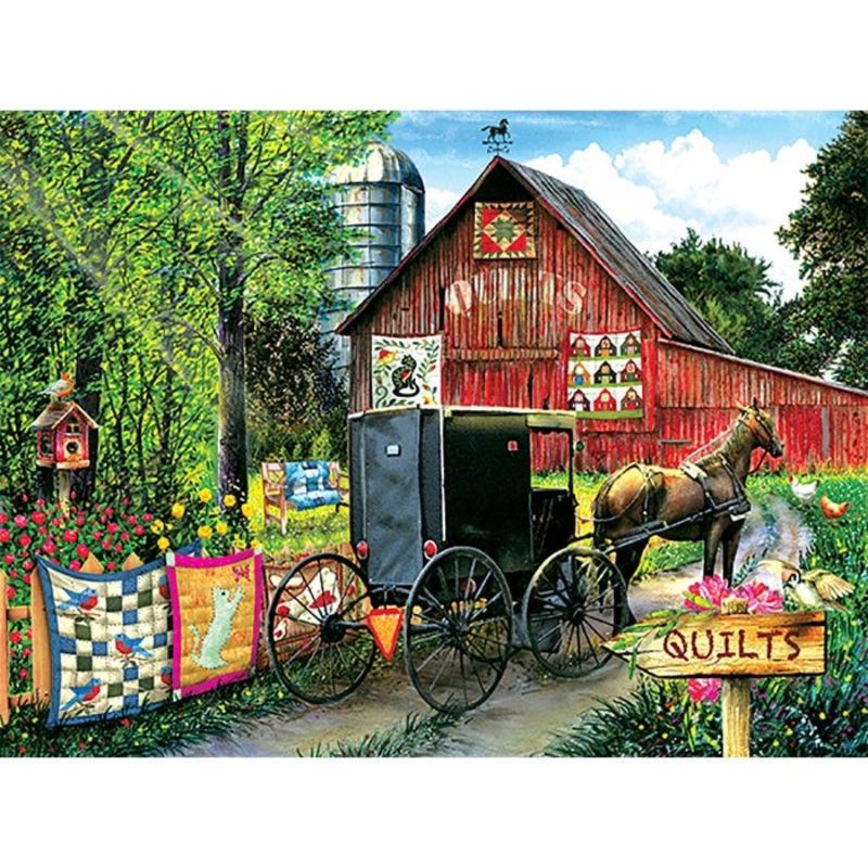 1000pc Amish Quilt Sale Puzzle