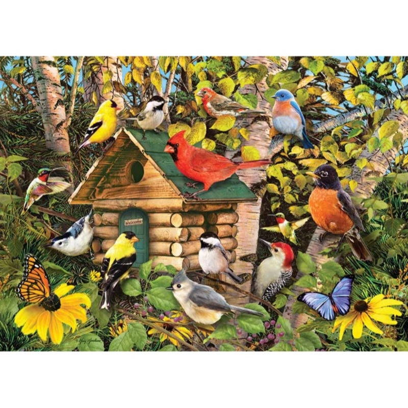1000pc Bird Cabin Puzzle