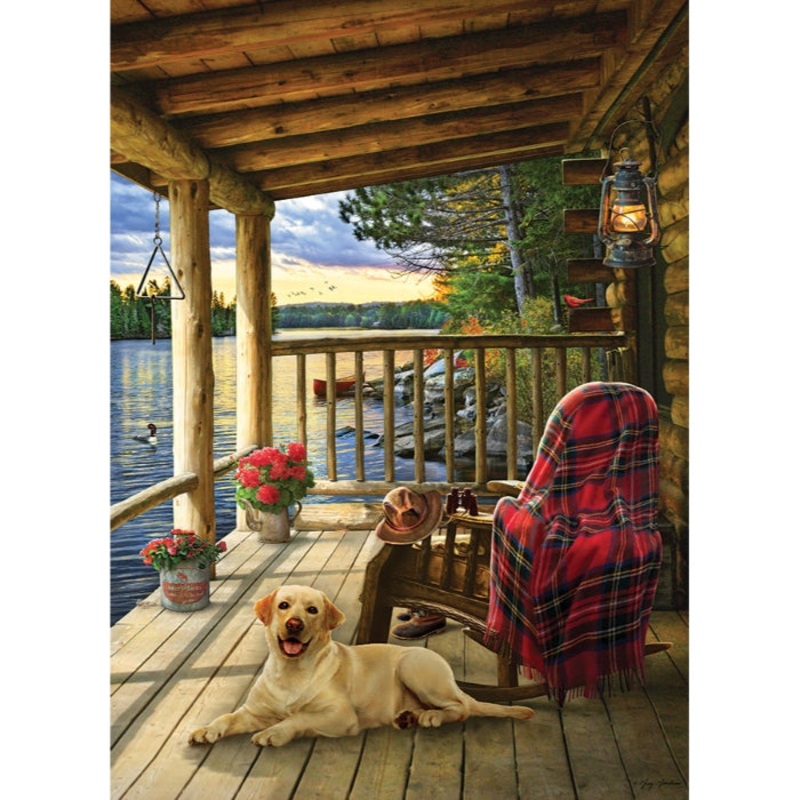 1000pc Cabin Porch Puzzle