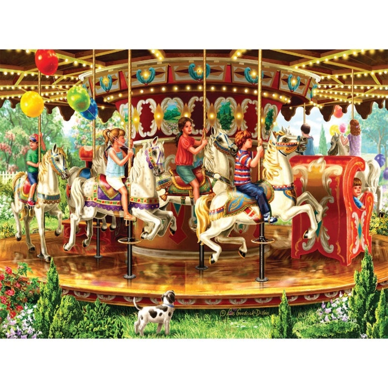 1000pc Carousel Ride Puzzle