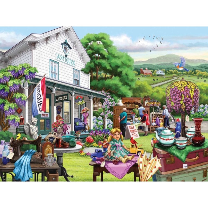 1000pc Gone AntiqueIng Puzzle