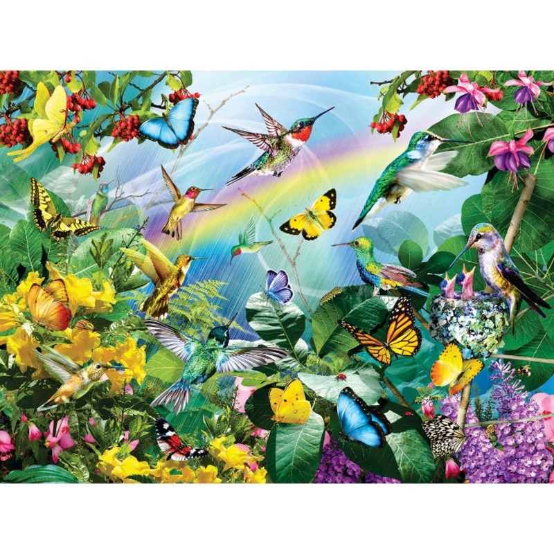 1000pc Hummingbird Sanctuary Puzzle