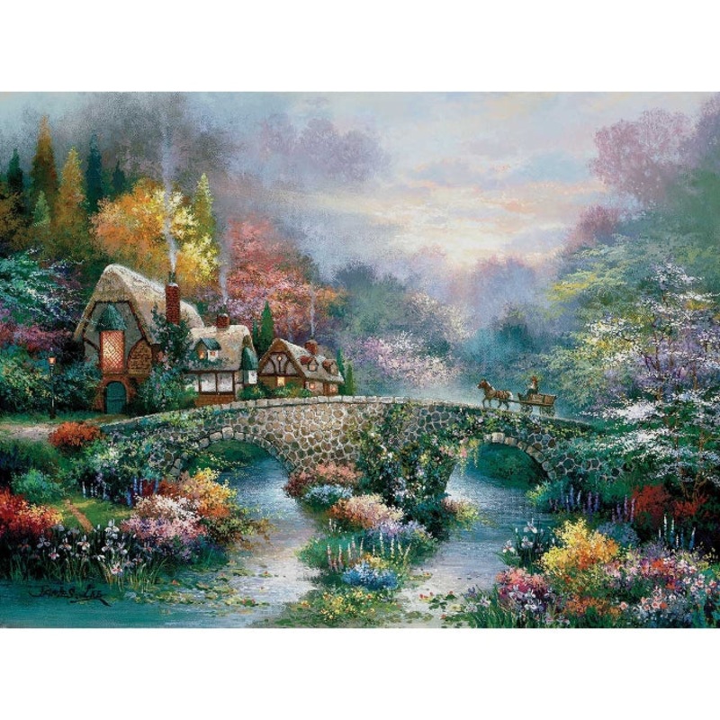 1000pc Peaceful Cottage Puzzle
