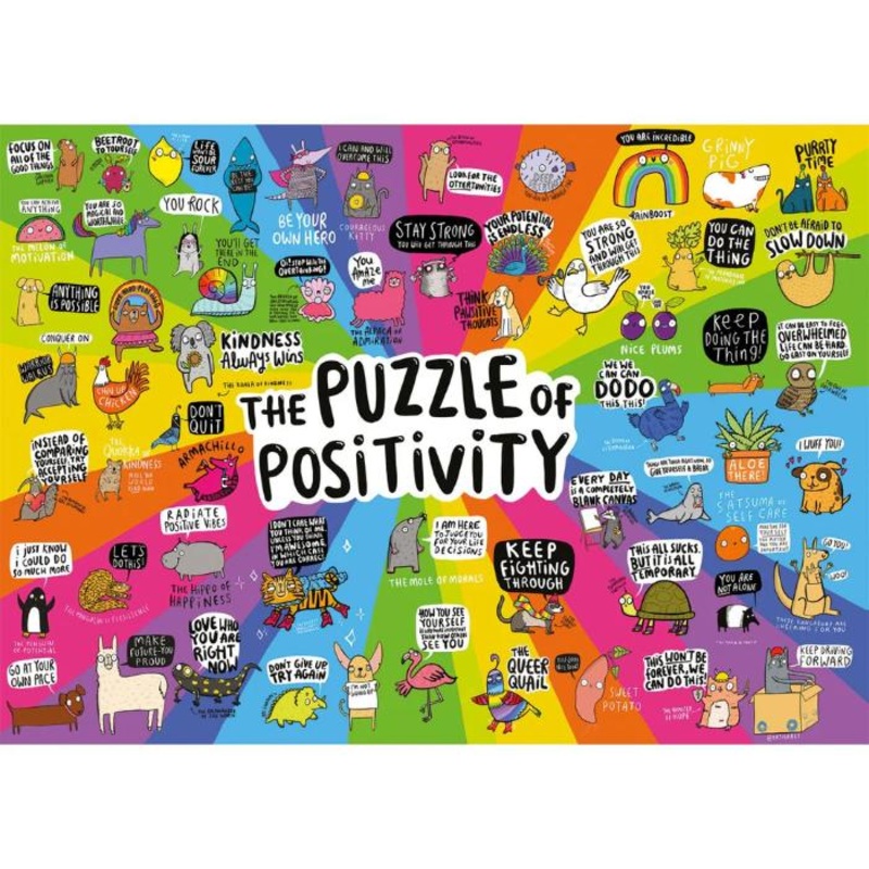 1000pc Puzzle of Positivity Puzzle