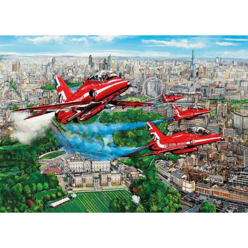 1000pc Reds Over London Puzzle