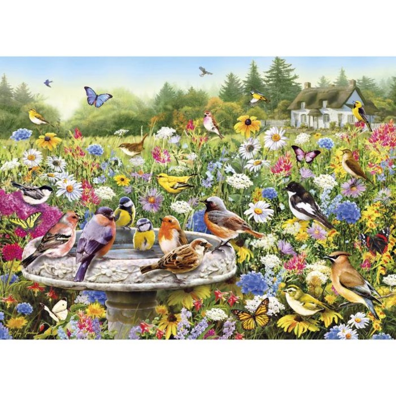 1000pc Secret Garden Blue Box Puzzle