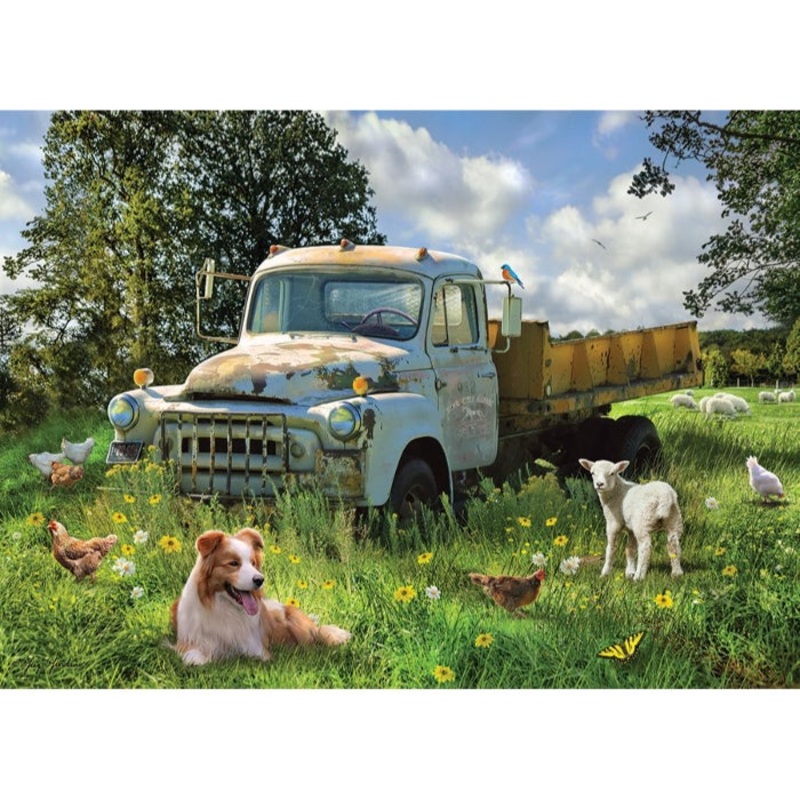 1000pc Sheep Field Puzzle