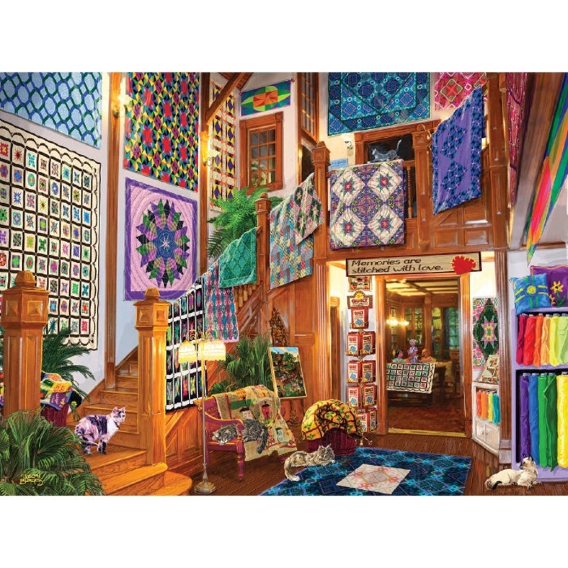1000pc Stitched With Love Puzzle
