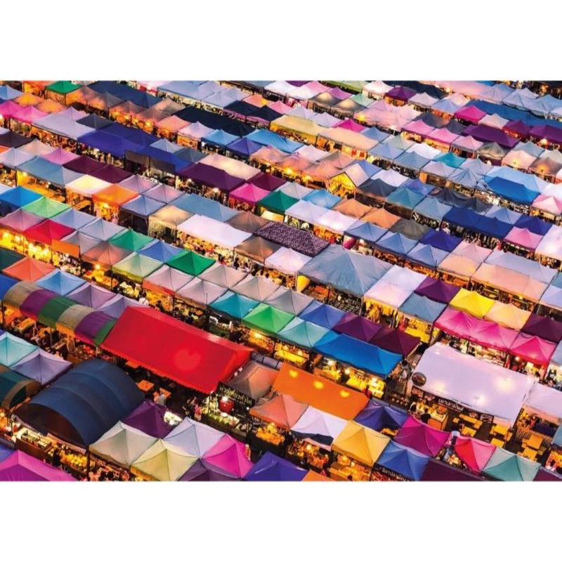 1000pc Thai Market Puzzle
