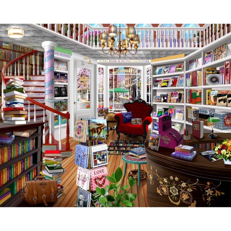 1000pc The Book Shop Puzzle