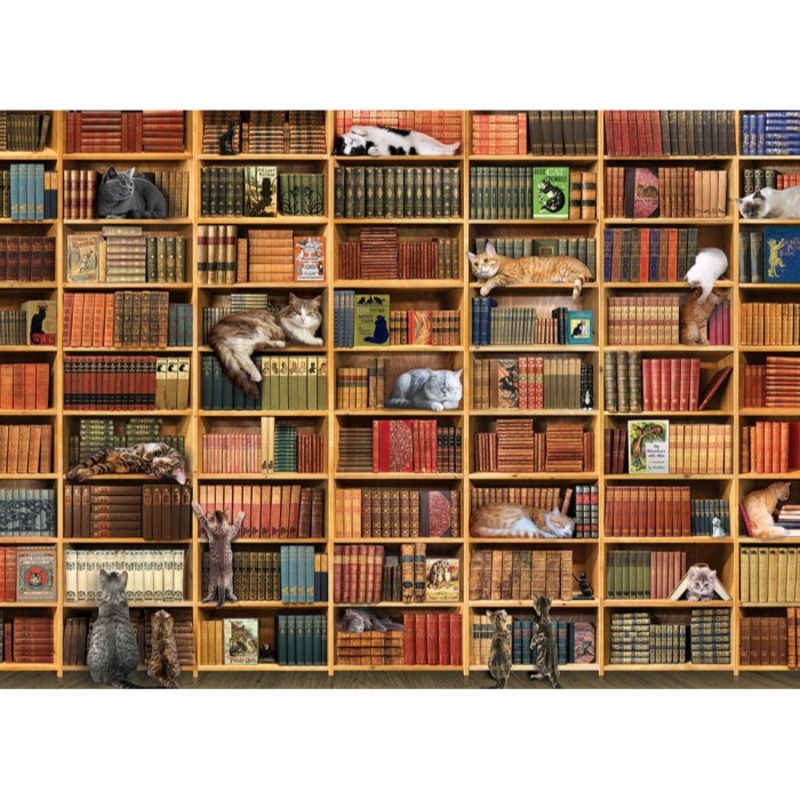 1000pc The Cat Library Puzzle