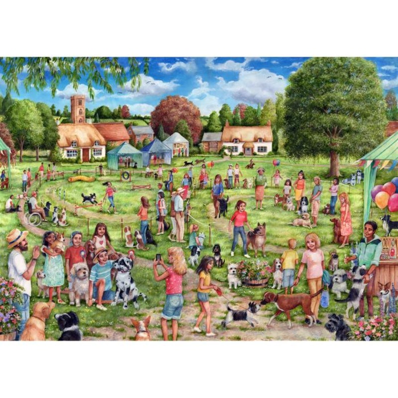 1000pc The Village Dog Show Puzzle