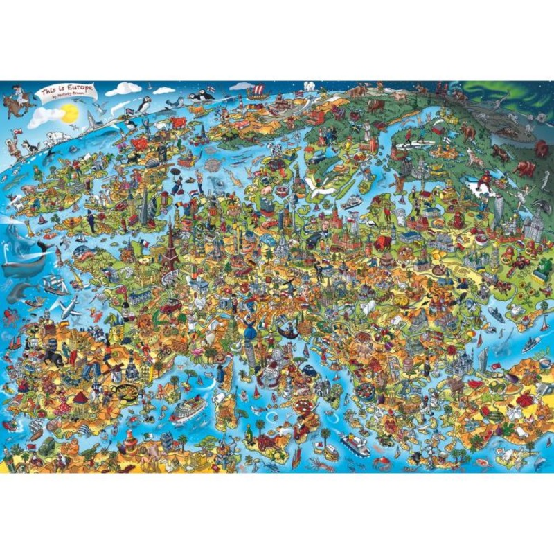 1000pc This Is Europe Puzzle