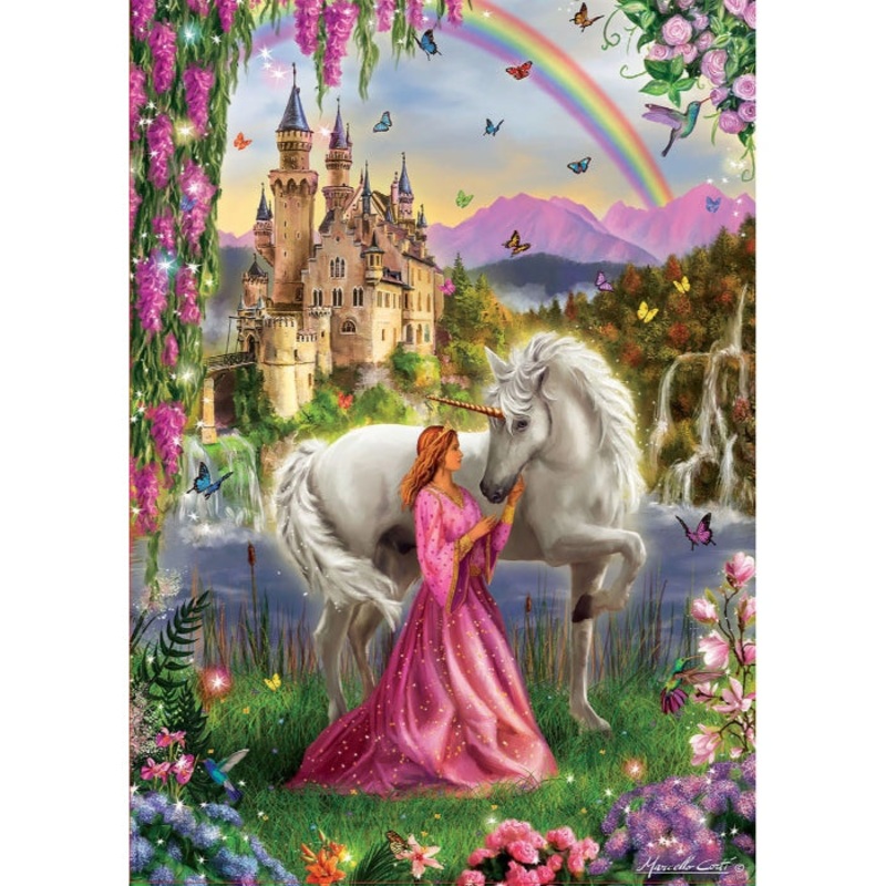 1000pc Unicorn And Fairy Puzzle