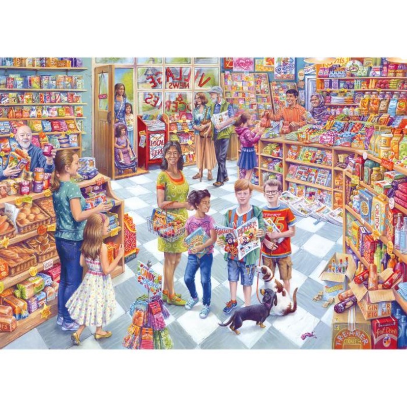 1000pc Village News Puzzle