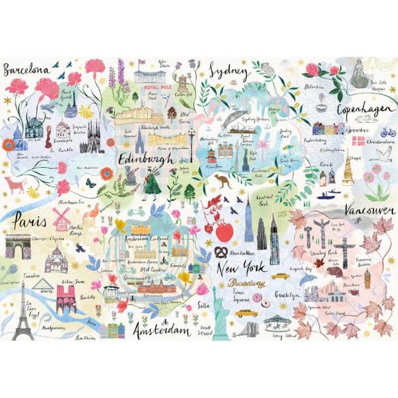 1000pc Wanderlust Puzzle