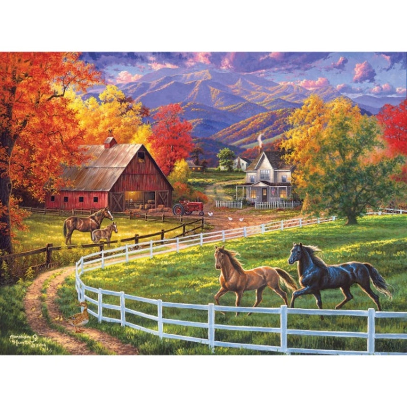 1000pc Horse Valley Farm Puzzle