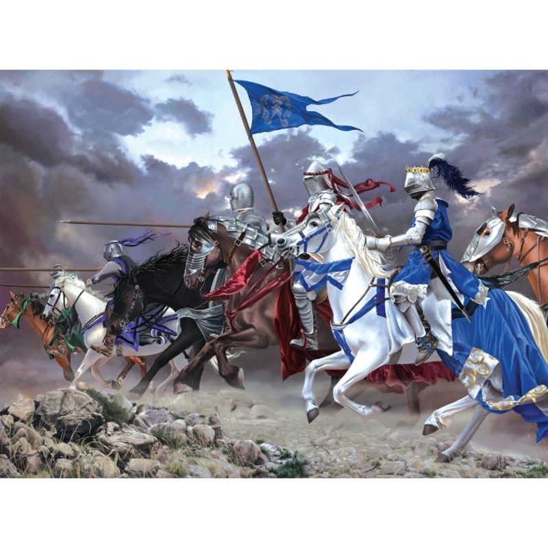 1000pc Knights Charge Puzzle