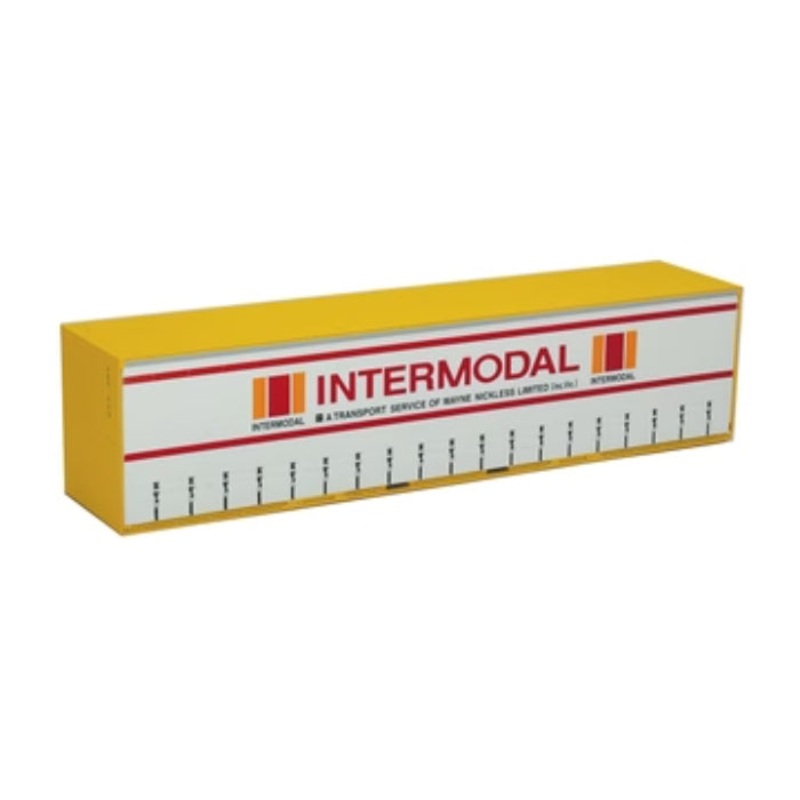 HO Intermodal 40′ Curtain Sided Containers