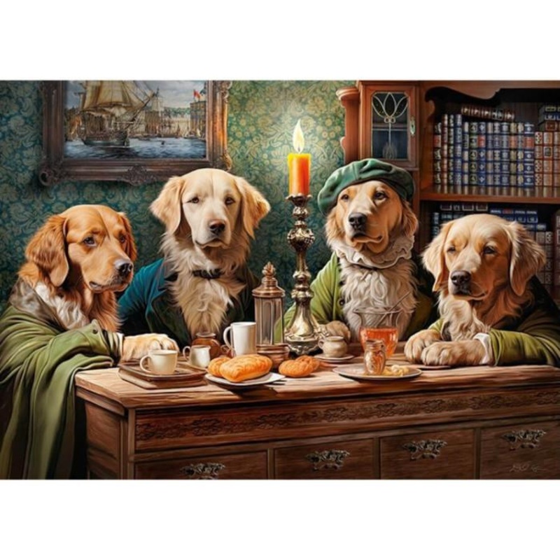 1000pc Old Friends Jigsaw Puzzle