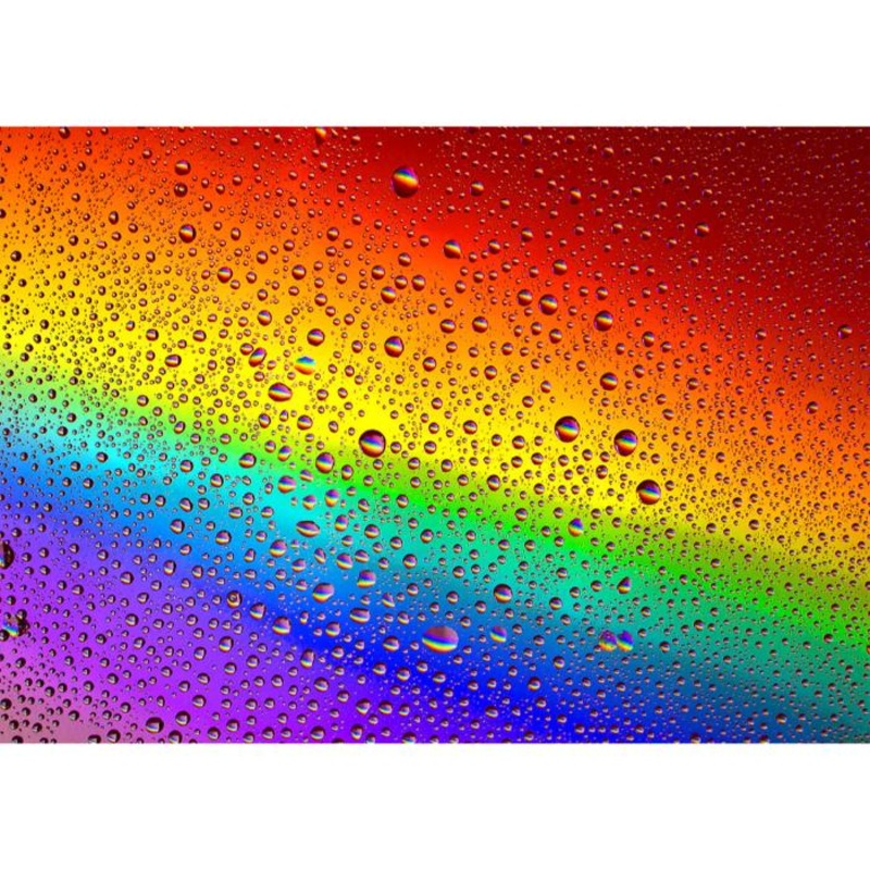 1000pc Rainbow Drops Jigsaw Puzzle