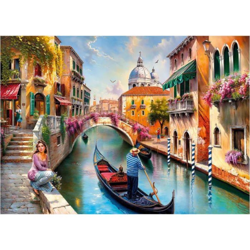1000pc Summer in Venice Jigsaw Puzzle