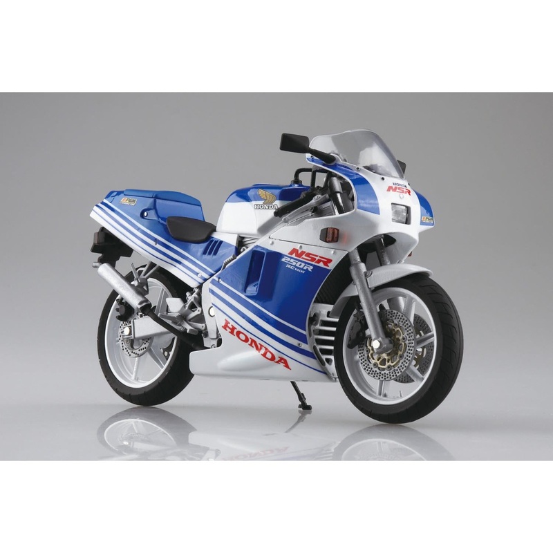 1/12 Diecast Honda NSR250R ’88 Terra (Blue/Ross White)