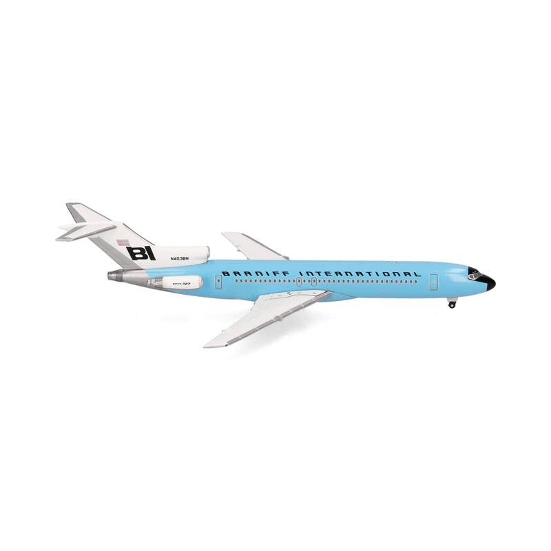 1/500 Braniff International Boeing 727-200 – Solid New Dark Blue