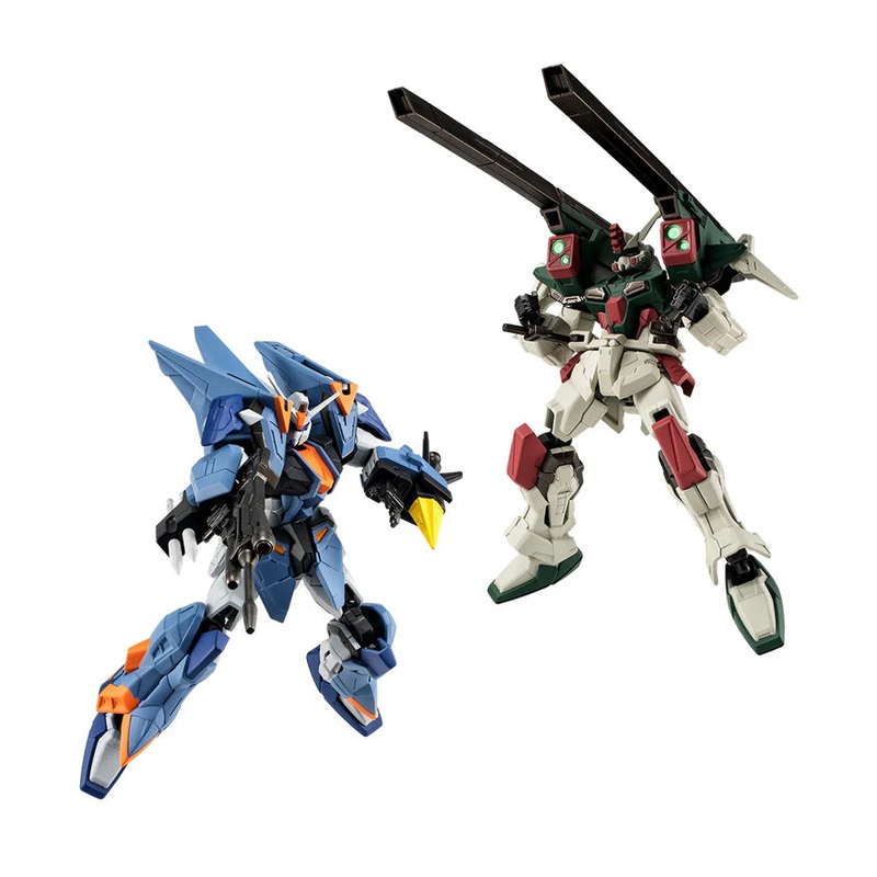 Mobile Suit Gundam G-Frame FA Duel Blitz Gundam & Lightning Buster Gundam without Gum