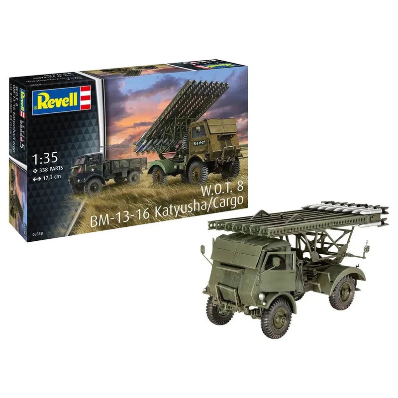 1/35 BM-13-16 on W.O.T. 8 Chassis