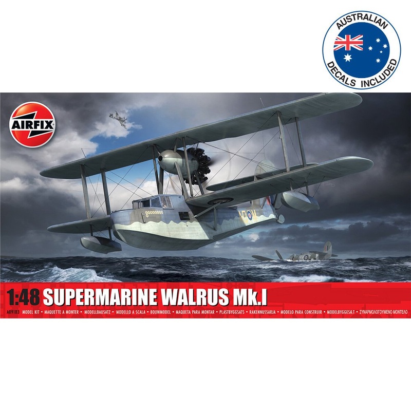 1/48 Supermarine Walrus Mk.I – Australian Decals Included