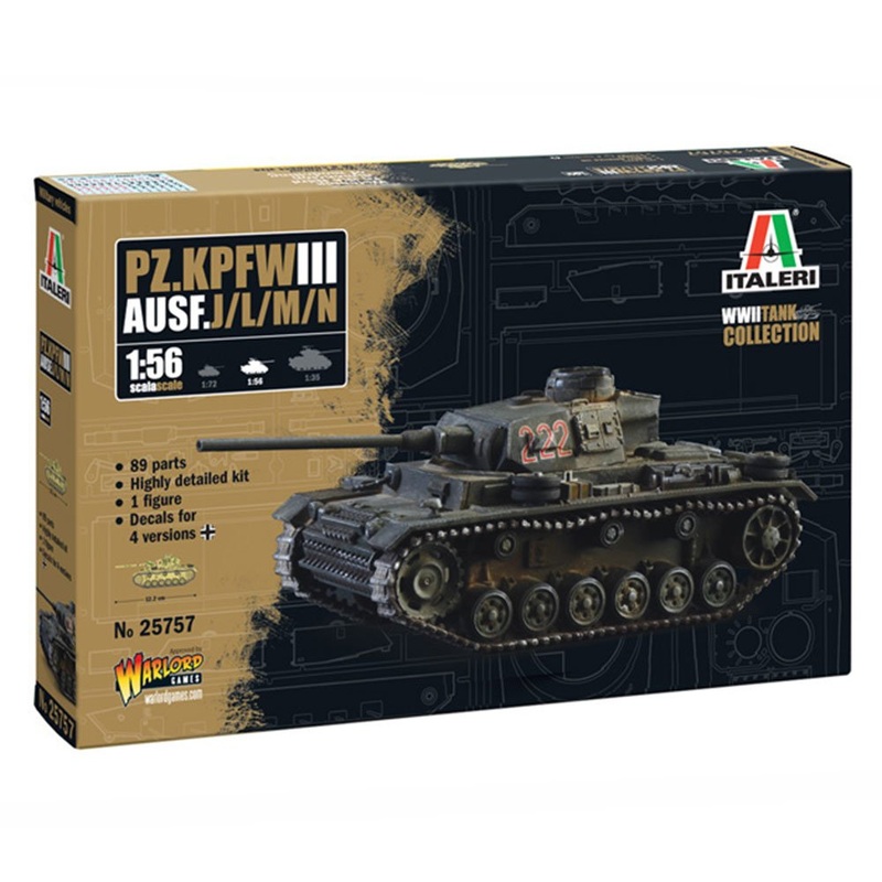 1/56 Pz.Kpfw. III Ausf. J/L/M/N