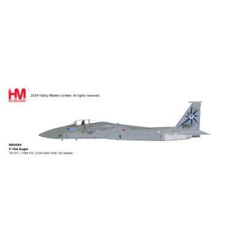 1/72 F-15A Eagle 76-0111 318th FIS USAF (with ASM-135 missile)