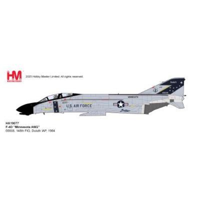 1/72 F-4D “Minnesota ANG” 65608 148th FIG Duluth IAP 1984
