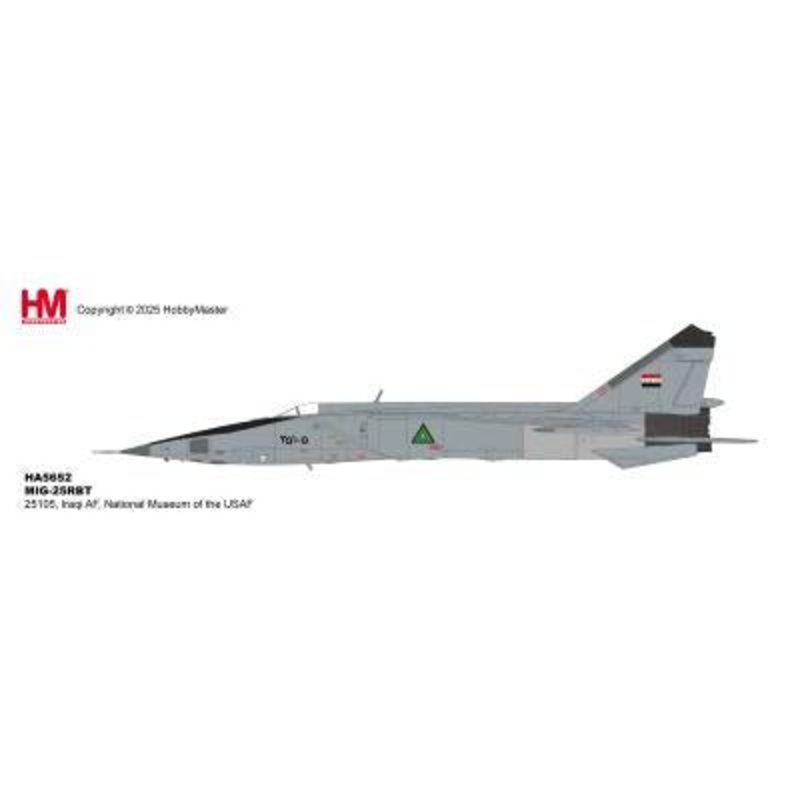 1/72 MIG-25RBT 25105 Iraqi AF National Museum of the USAF