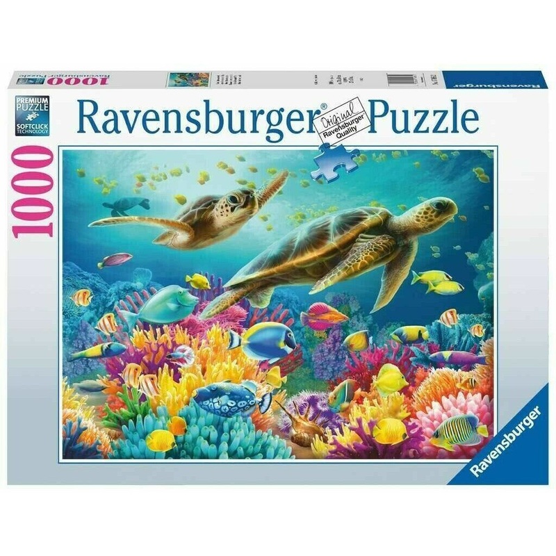 1000pc Blue Underwater World Puzzle
