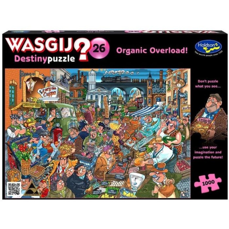 1000pc Wasgij? Destiny 26 Organic Overload Puzzle