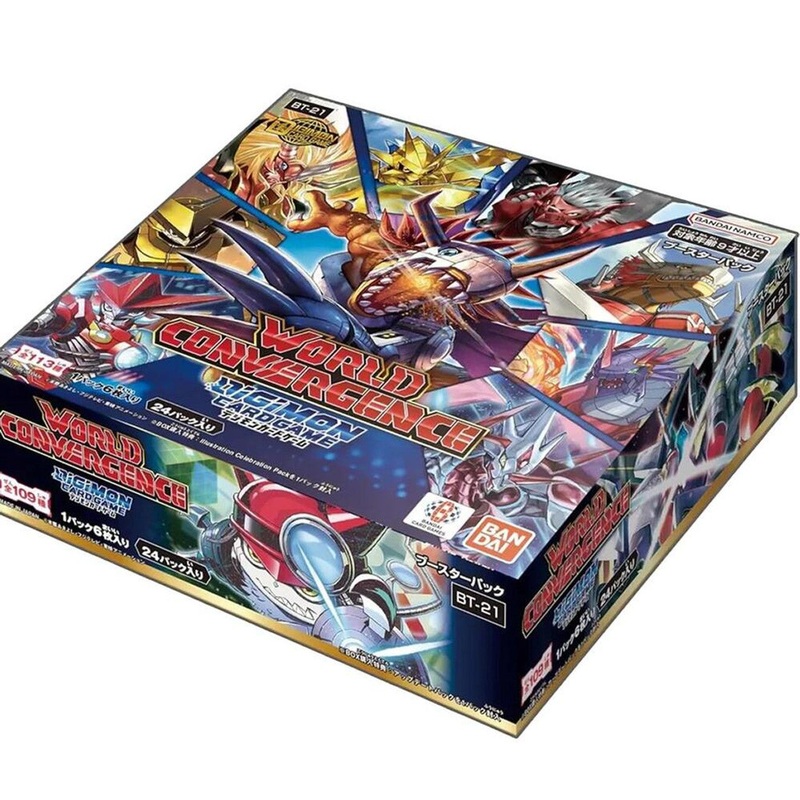 Digimon Card Game: World Convergence Booster Pack [BT21] 1pc