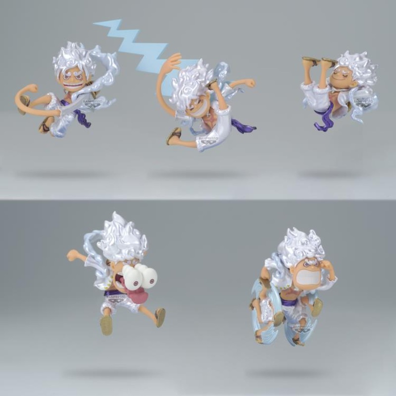 One Piece World Collectable Figure-Monkey.D.Luffy Gear5 Special-Metallic Color Ver.