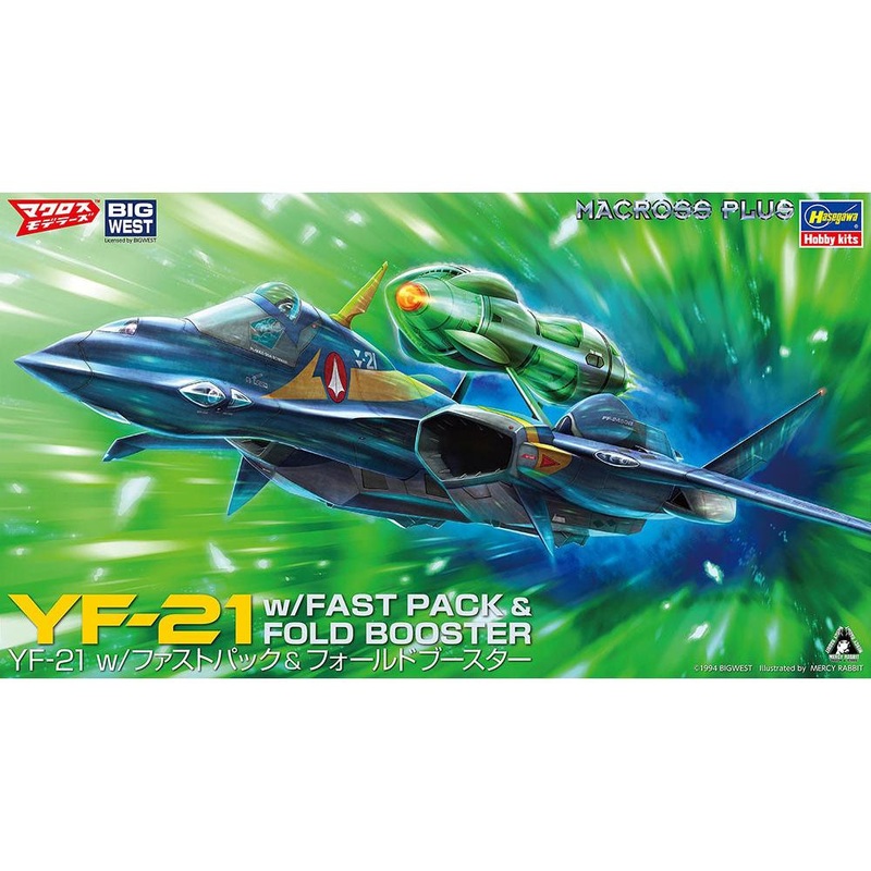 1/72 YF-21 with Fast Pack & Fold Booster