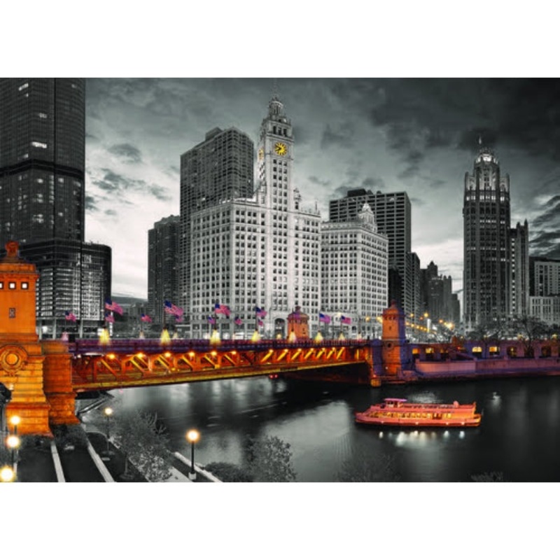 1000pc Chicago – Michigan Avenue Bridge Puzzle