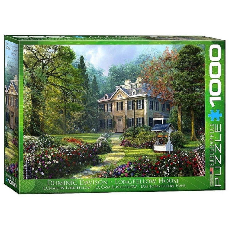 1000pc Dominic Davison – Longfellow House Puzzle